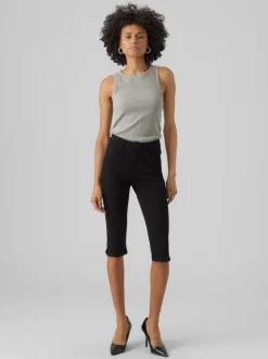 VMJUNE Medelhög Midja Slim Fit Jeans