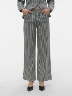 VMKATHY Hög Midja Vid Passform Jeans