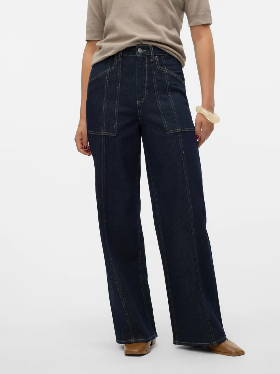 VMKATHY Superhög Midja Vida Ben Jeans