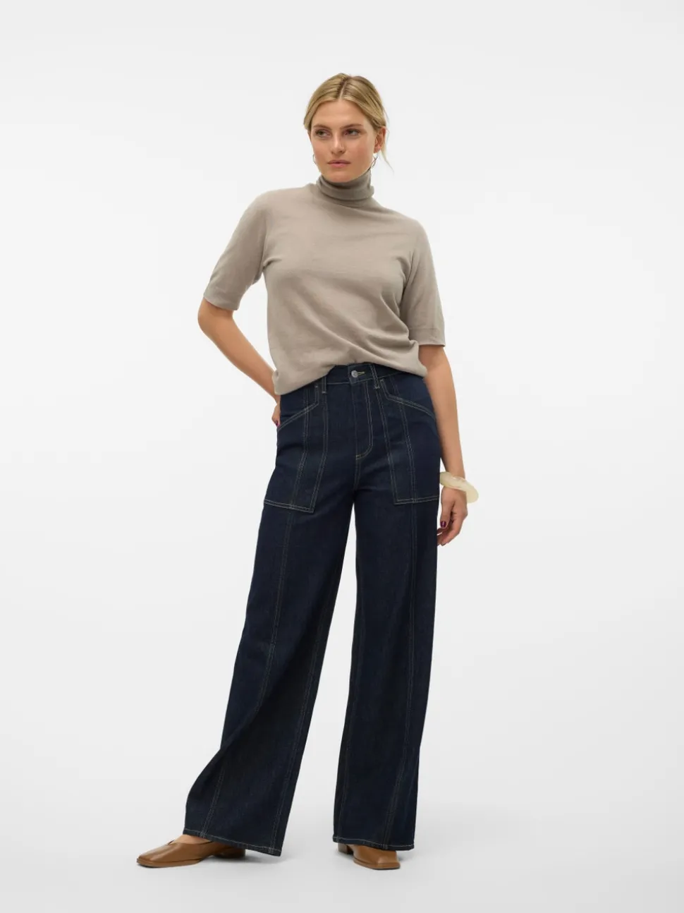 VMKATHY Superhög Midja Vida Ben Jeans