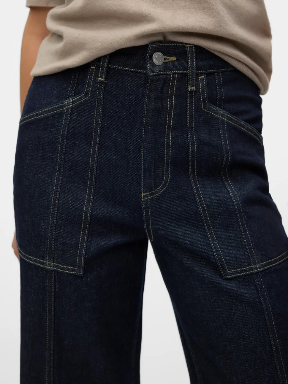 VMKATHY Superhög Midja Vida Ben Jeans