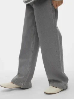 VMKENYA Hög Midja Vid Passform Jeans