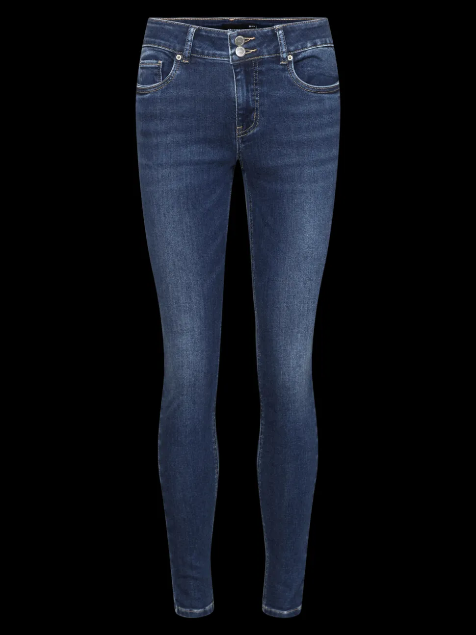 VMKIMMI Medelhög Midja Slim Fit Jeans