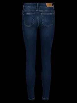 VMKIMMI Medelhög Midja Slim Fit Jeans