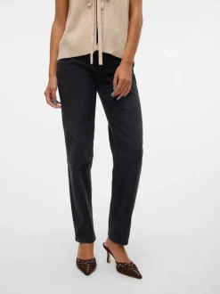 VMKYLA Medelhög Midja Rak Passform Jeans