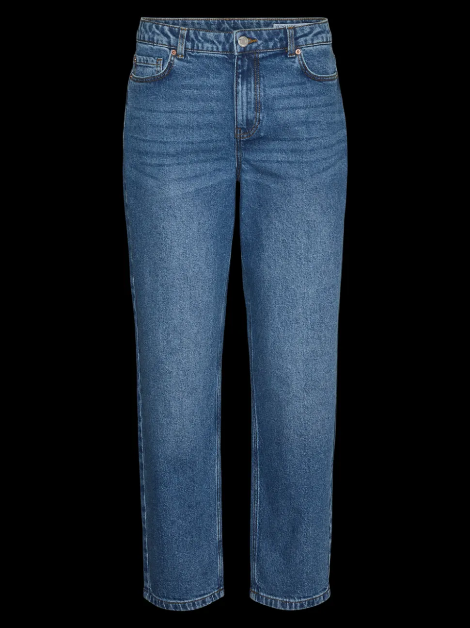 VMKYLA Medelhög Midja Rak Passform Jeans