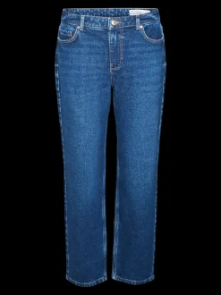 VMKYLA Medelhög Midja Rak Passform Jeans