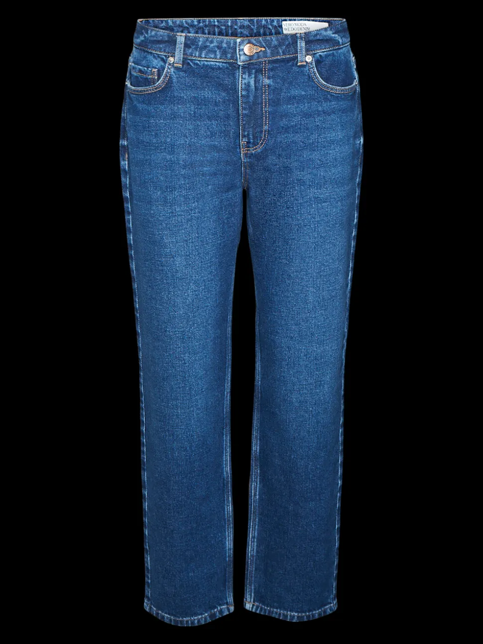 VMKYLA Medelhög Midja Rak Passform Jeans