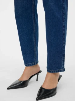 VMKYLA Medelhög Midja Rak Passform Jeans
