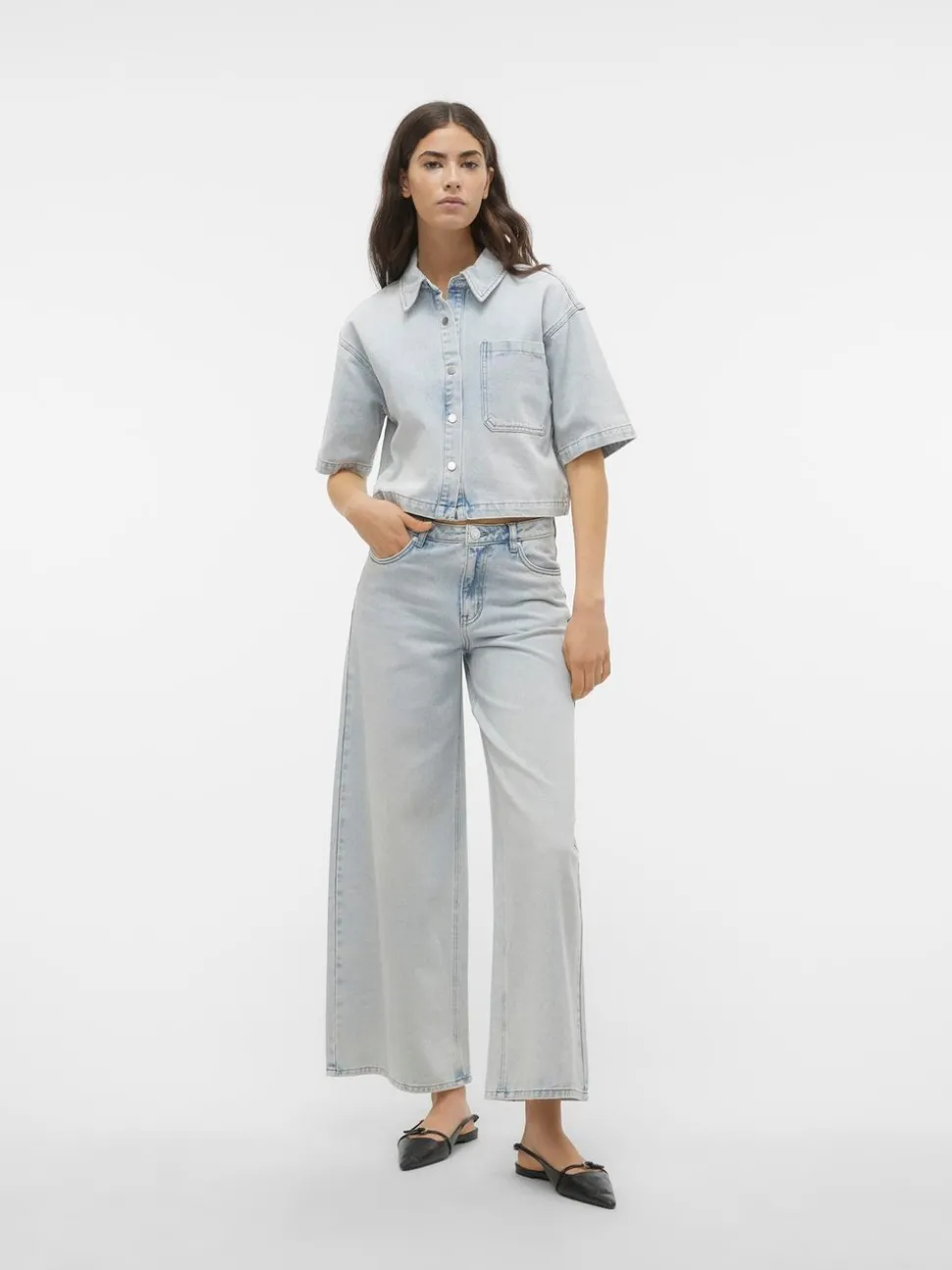 VMLILIA Denimskjorta