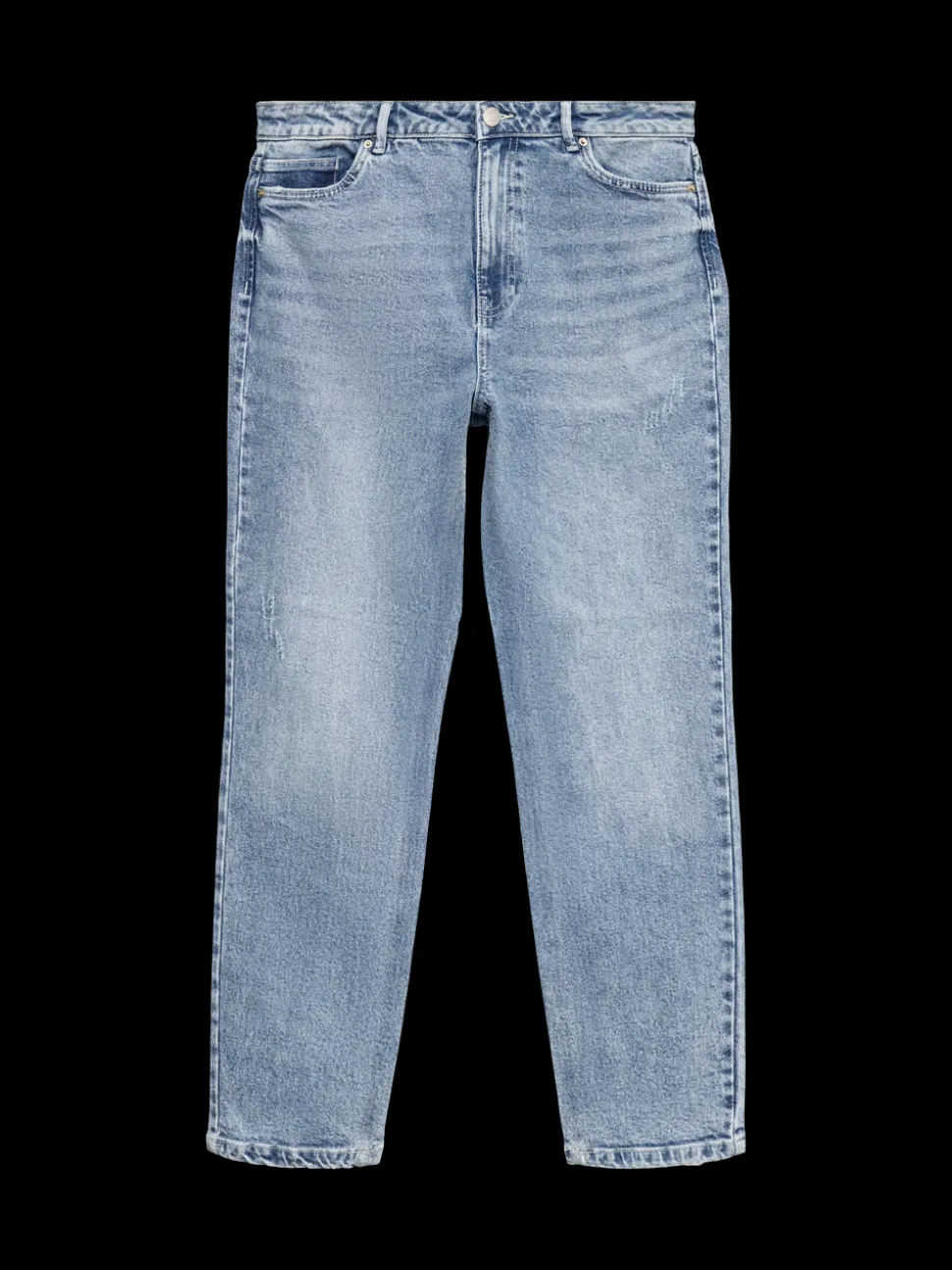 VMLINDA Hög Midja Mom Fit Jeans