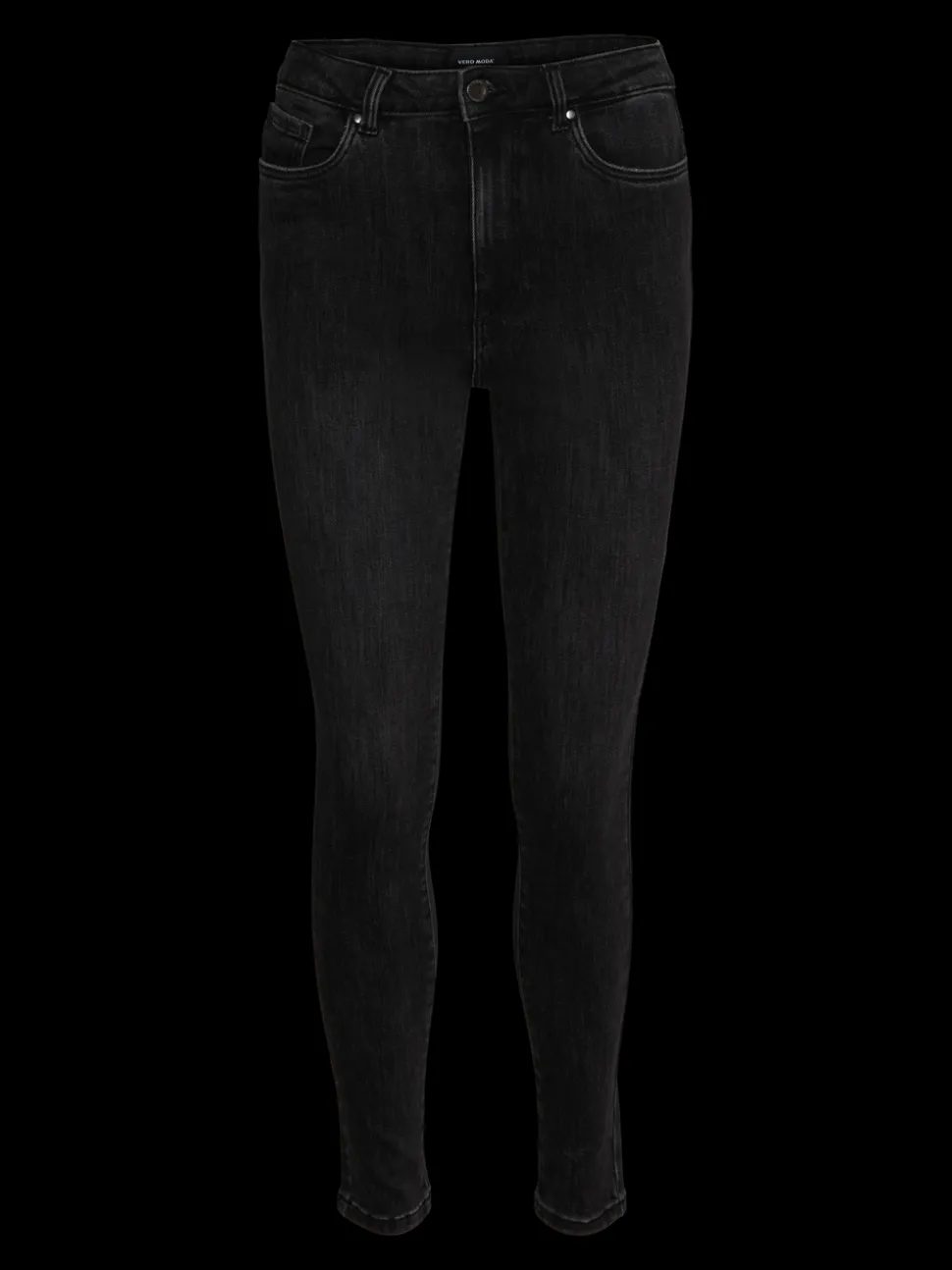 VMLOA Hög Midja Skinny Fit Jeans