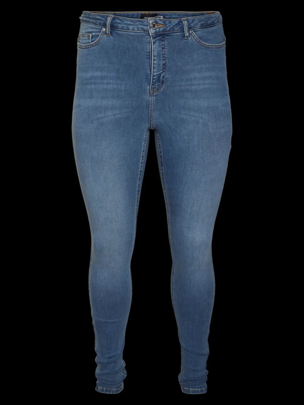 VMLORA Hög Midja Skinny Fit Jeans