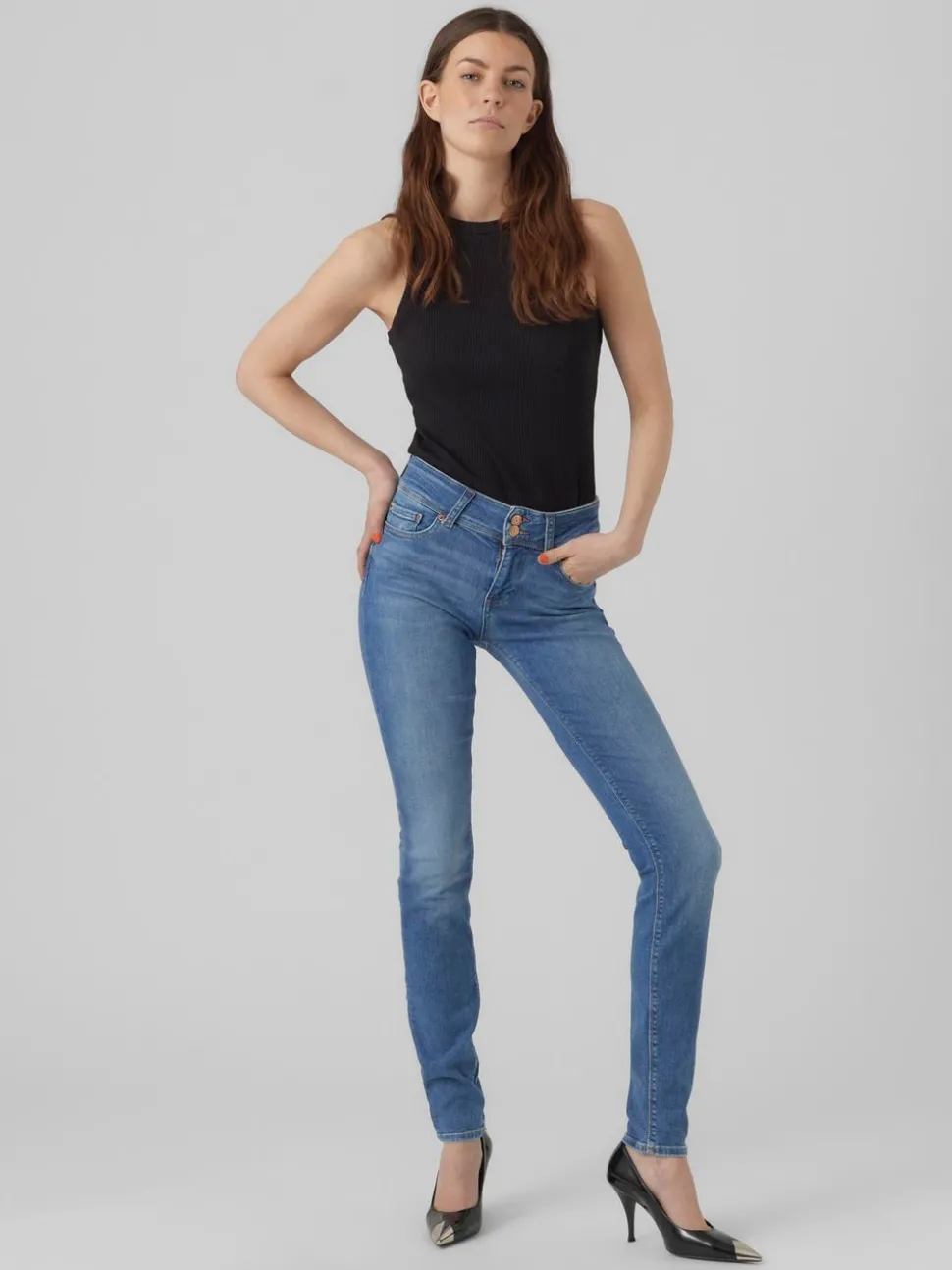 VMLUISA Slim Fit Jeans