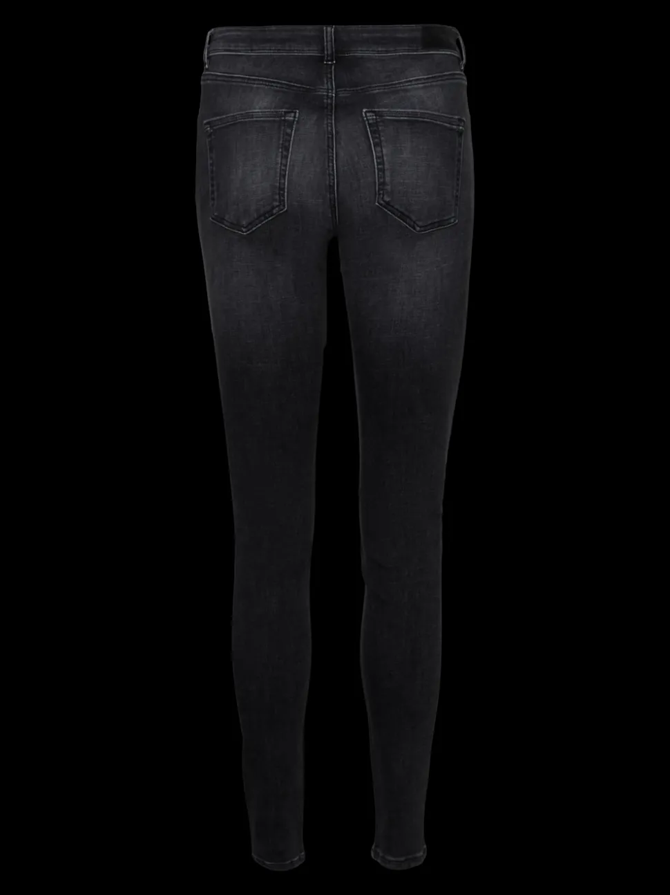 VMLUX Medelhög Midja Slim Fit Jeans