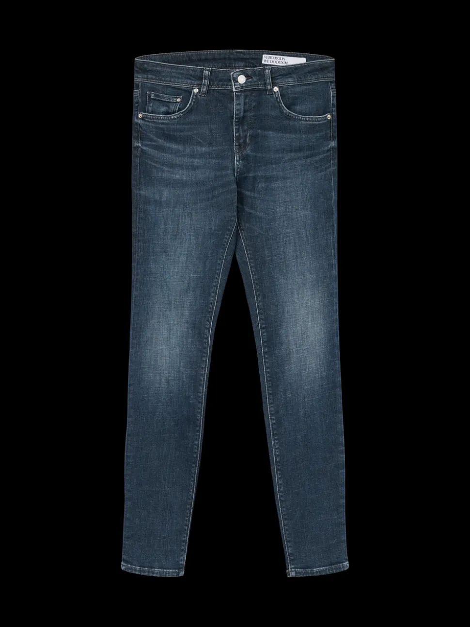 VMLUX Medelhög Midja Slim Fit Jeans