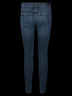 VMLUX Medelhög Midja Slim Fit Jeans