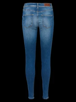 VMLUX Medelhög Midja Slim Fit Jeans