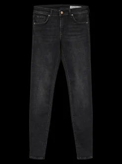 VMLUX Medelhög Midja Slim Fit Jeans