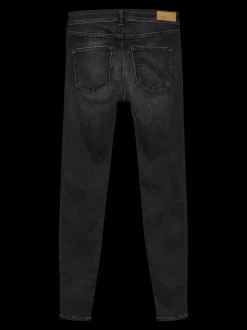 VMLUX Medelhög Midja Slim Fit Jeans