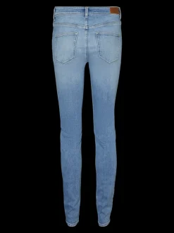 VMLUX Medelhög Midja Slim Fit Jeans