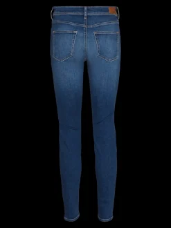 VMLUX Medelhög Midja Slim Fit Jeans