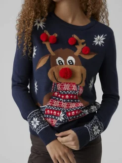 VMNEWFROSTYDEER Pullover