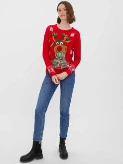 VMNEWFROSTYDEER Pullover