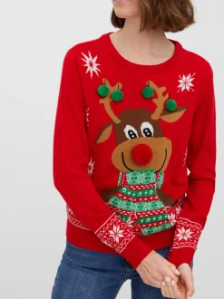 VMNEWFROSTYDEER Pullover