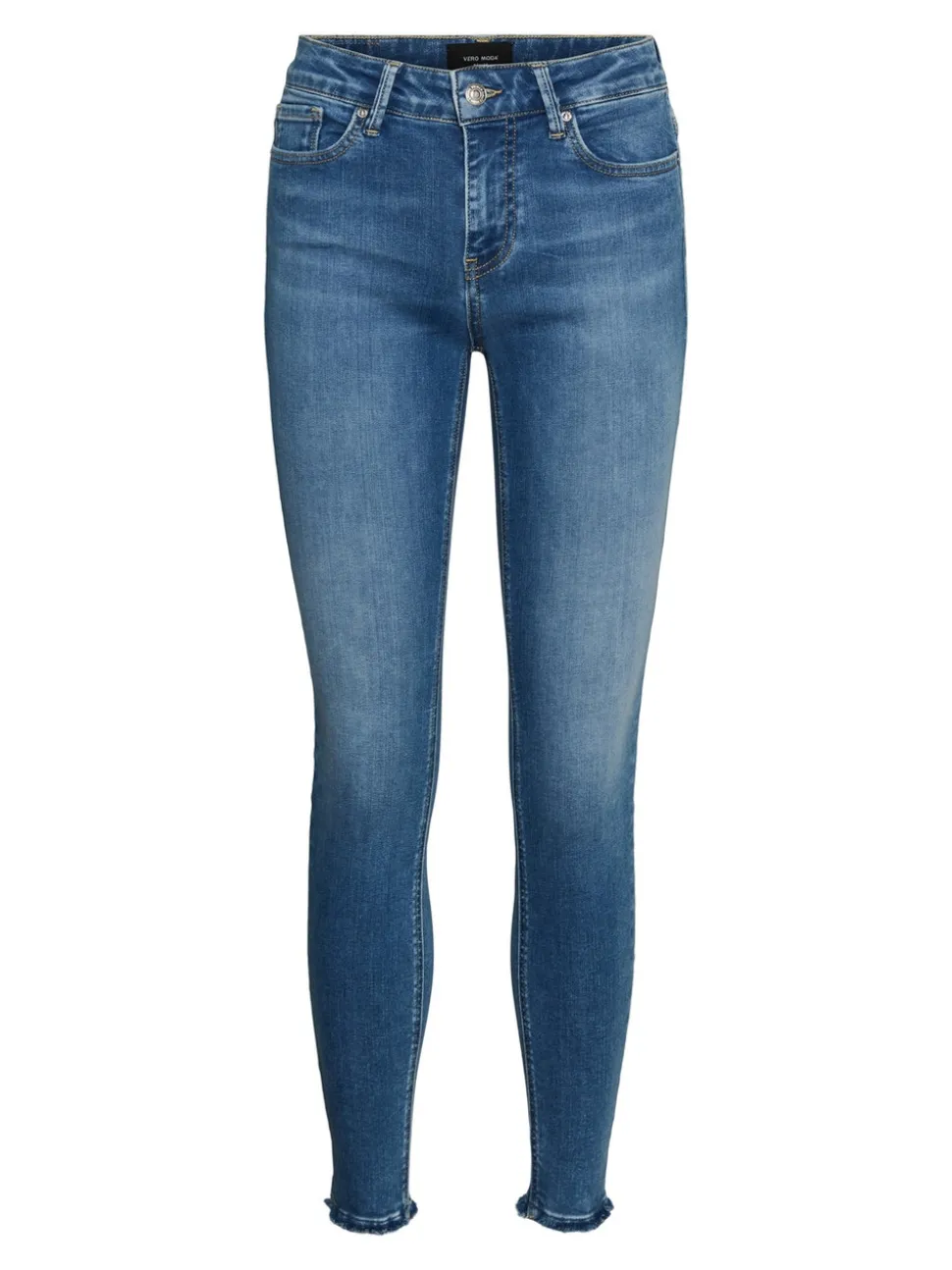VMPEACH Medelhög Midja Skinny Fit Jeans