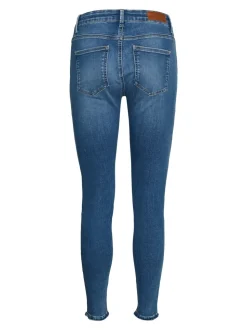 VMPEACH Medelhög Midja Skinny Fit Jeans