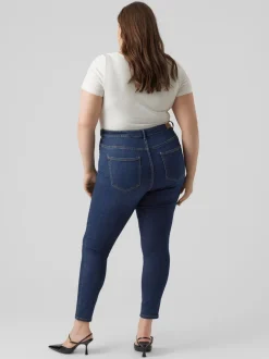 VMPHIA Hög Midja Skinny Fit Jeans