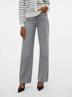VMREBECCA Superhög Midja Vida Ben Jeans