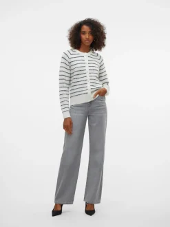 VMREBECCA Superhög Midja Vida Ben Jeans