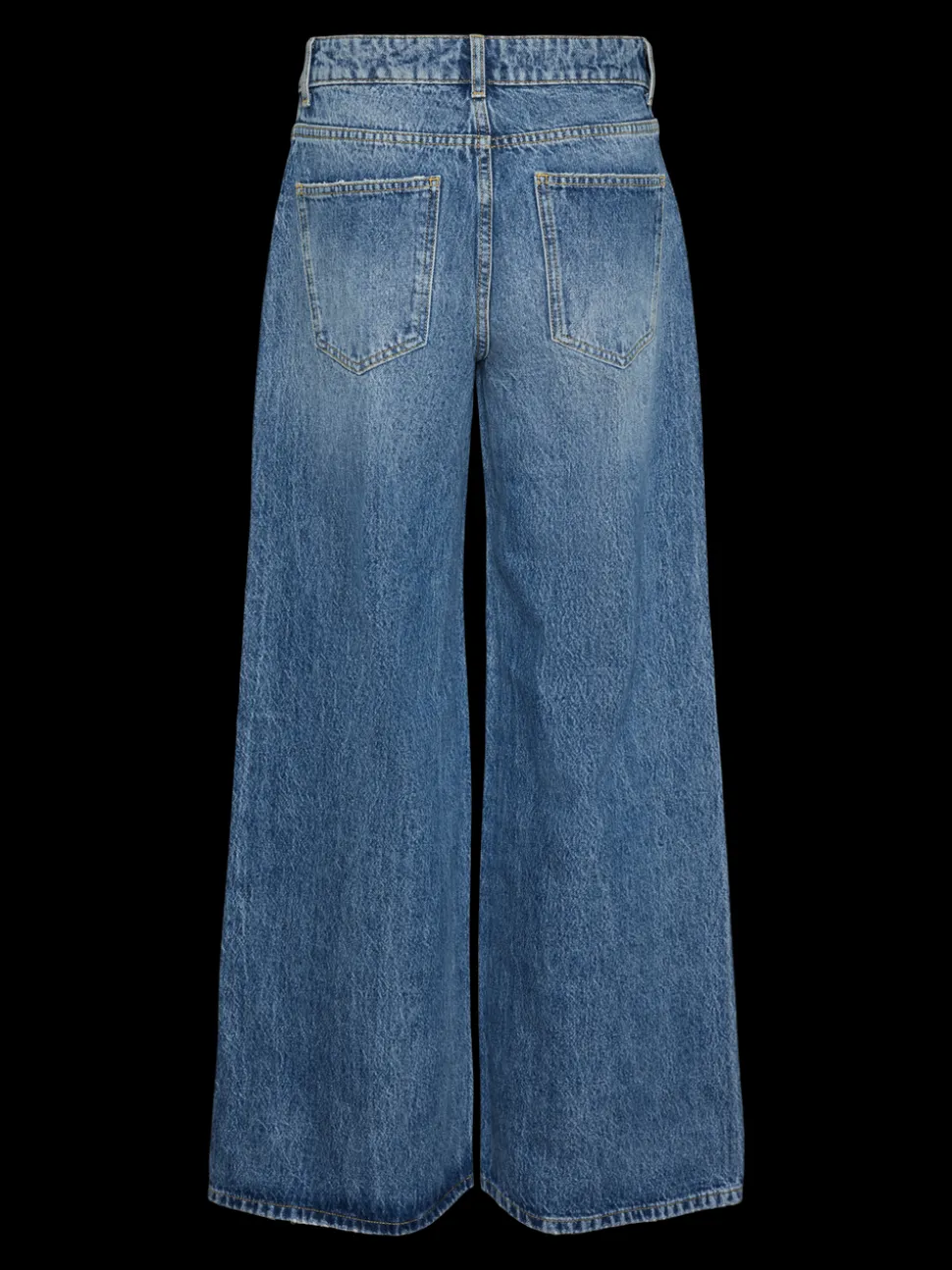 VMREMY Medelhög Midja Vid Passform Jeans