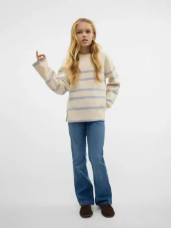 VMRIVER Hög Midja Slim Fit Jeans