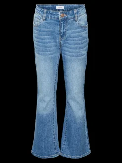 VMRIVER Hög Midja Utsvängd Passform Jeans
