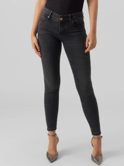 VMROBYN Låg Midja Skinny Fit Jeans