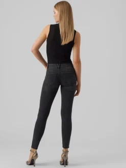 VMROBYN Låg Midja Skinny Fit Jeans