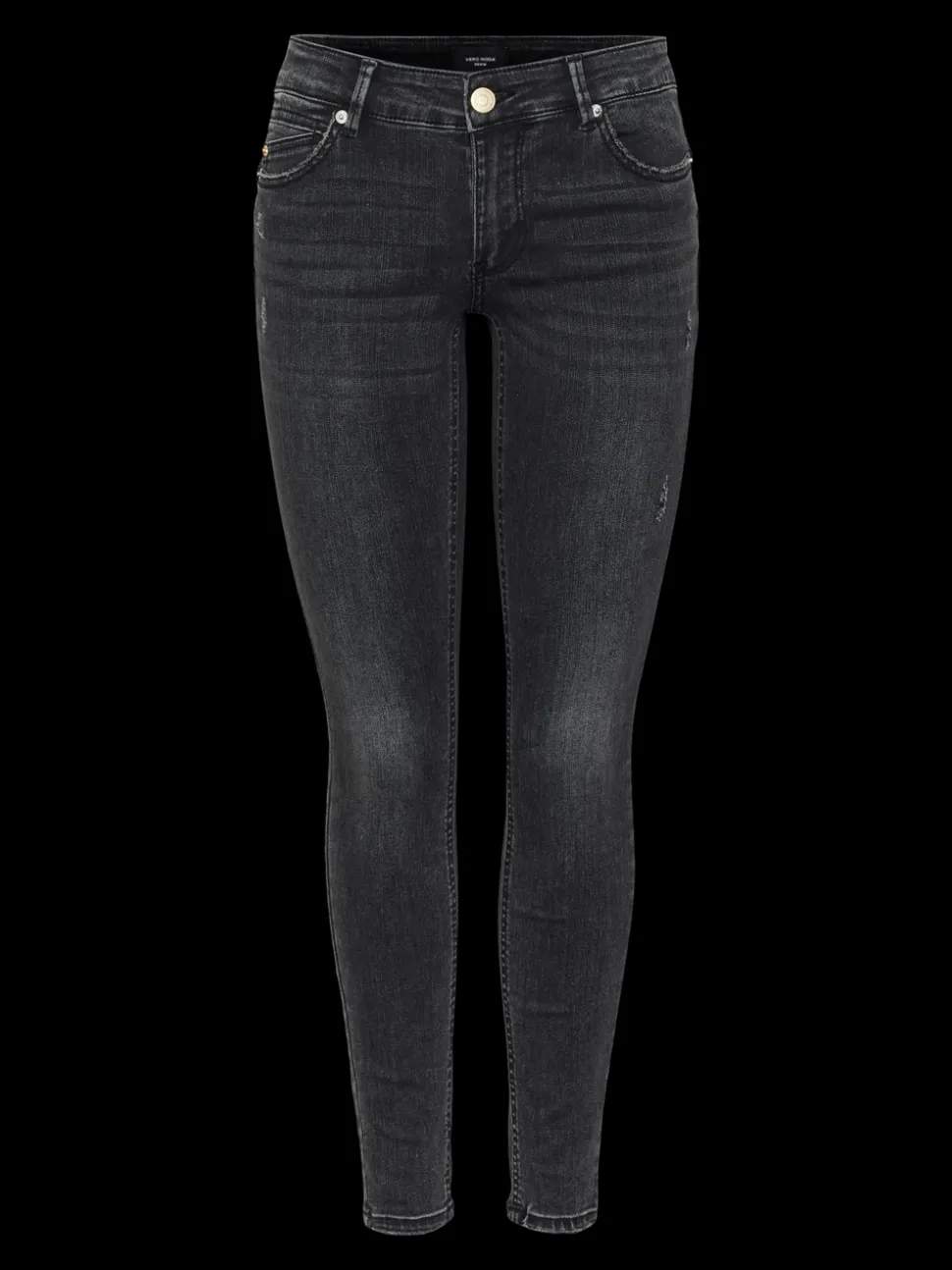 VMROBYN Låg Midja Skinny Fit Jeans
