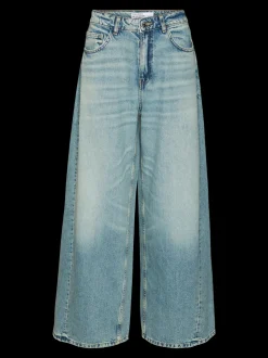 VMROWAN Hög Midja Vid Passform Jeans
