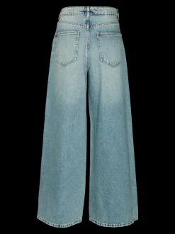 VMROWAN Hög Midja Vid Passform Jeans