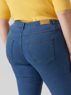 VMRUDY Medelhög Midja Slim Fit Jeans