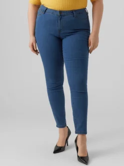 VMRUDY Medelhög Midja Slim Fit Jeans