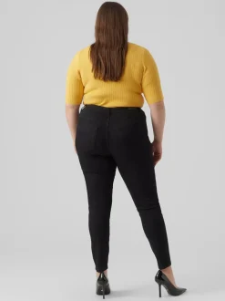 VMRUDY Medelhög Midja Slim Fit Jeans