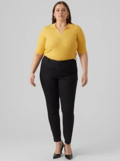 VMRUDY Medelhög Midja Slim Fit Jeans