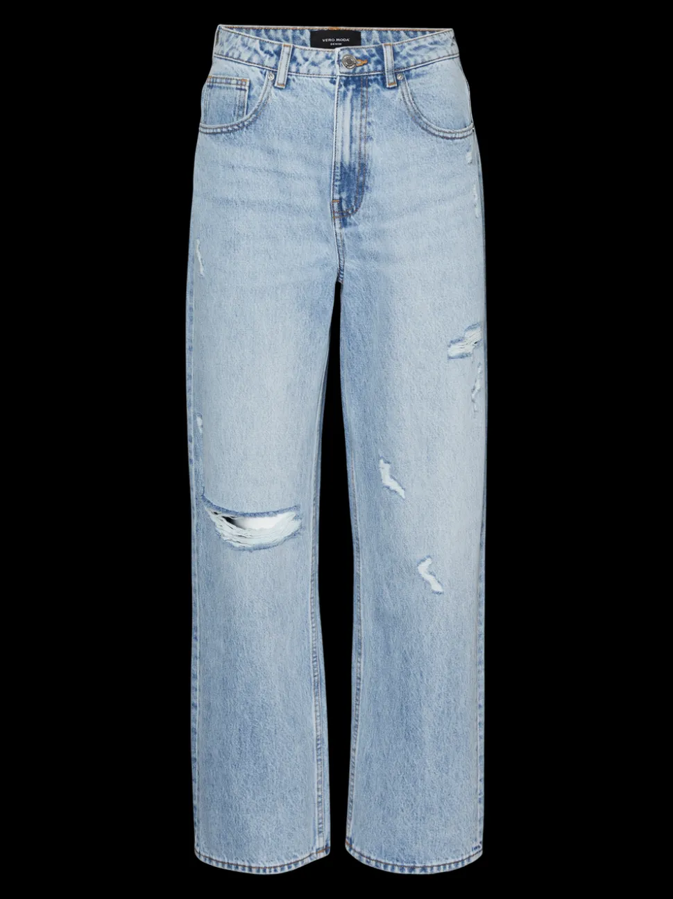 VMRYLEE Hög Midja Rak Passform Jeans