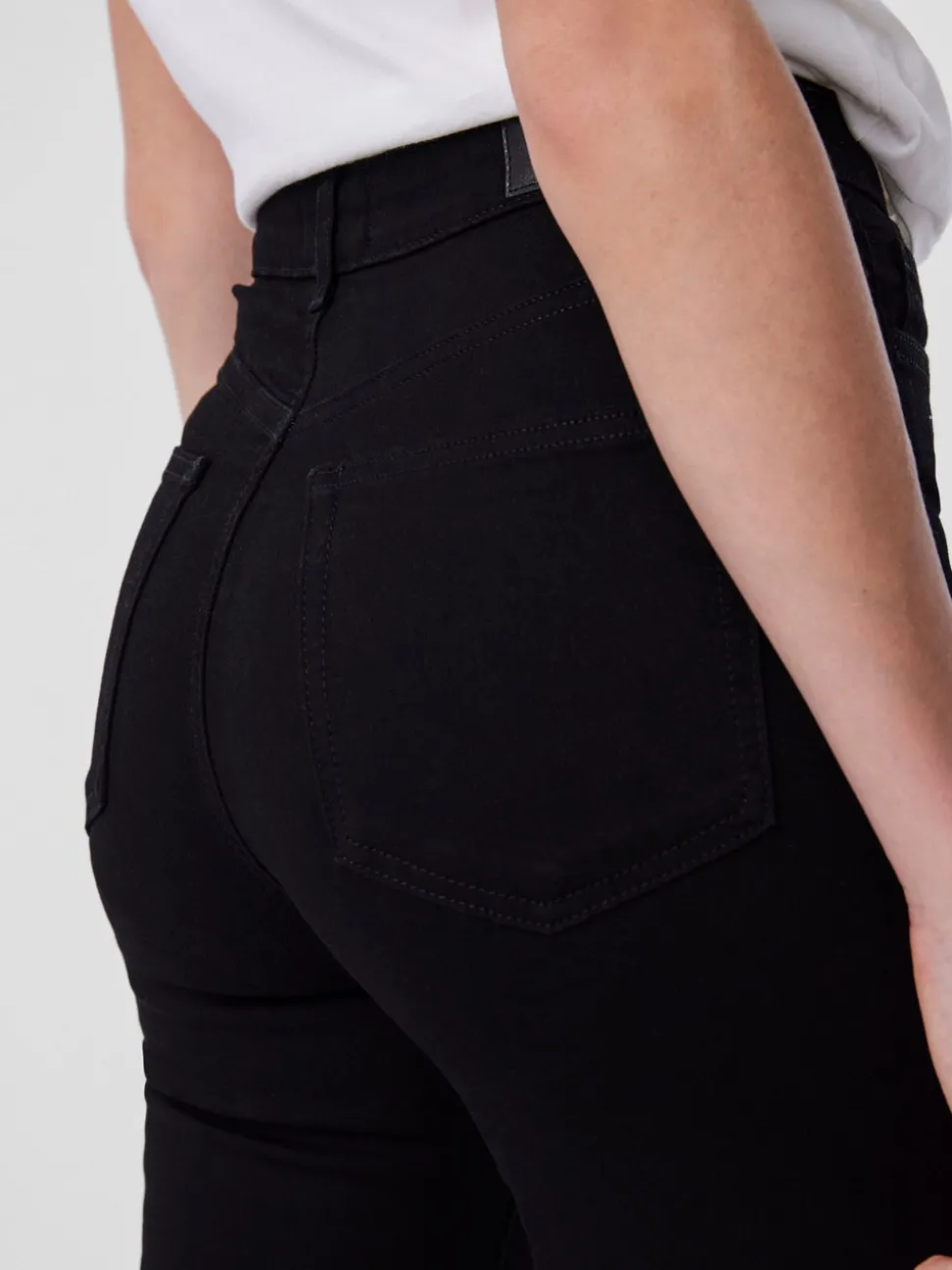 VMSANDRA Superhög Midja Skinny Fit Jeans