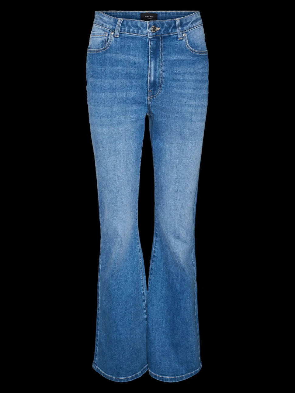VMSELINA Hög Midja Utsvängd Passform Jeans
