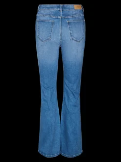 VMSELINA Hög Midja Utsvängd Passform Jeans